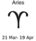 January 2014  Horoscope -- Aries