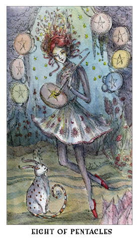 pentacles8